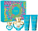 Versace Pour Femme Dylan Turquoise (набор т/в 100 мл + гель д/душа 100 мл + лосьон д/тела 100 мл + т/в 5 мл)