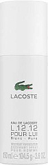 Lacoste - Eau de Lacoste L 12 12 Blanc Дезодорант